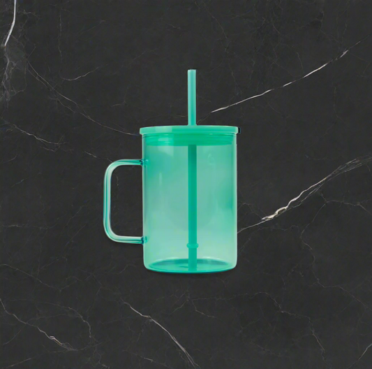 15oz Jelly Glass Mug (No Glitter)