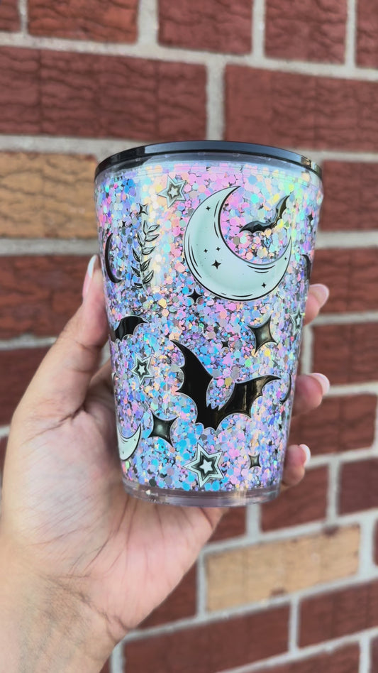Premade 12oz Glitter Tumbler