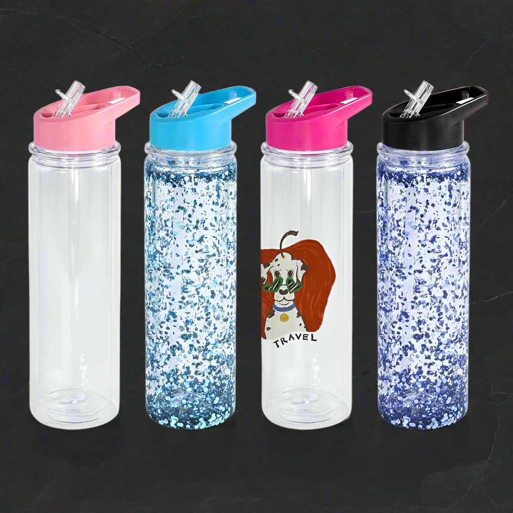 16oz Kid’s Snow Globe Sippy Cup